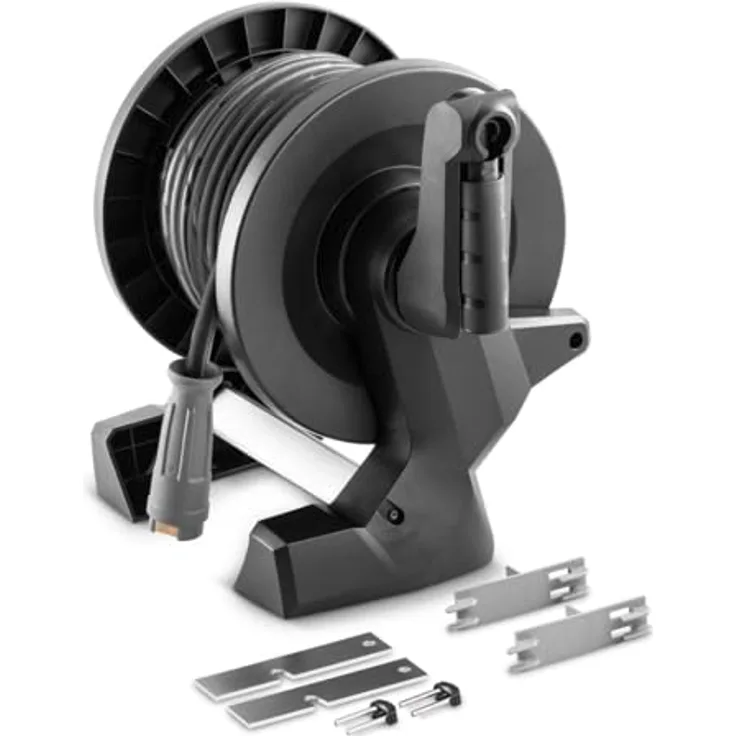 KÄRCHER Anbausatz Schlauchtrommel HD-Mittelklasse, Original Qualität für sichere Schlauchaufbewahrung