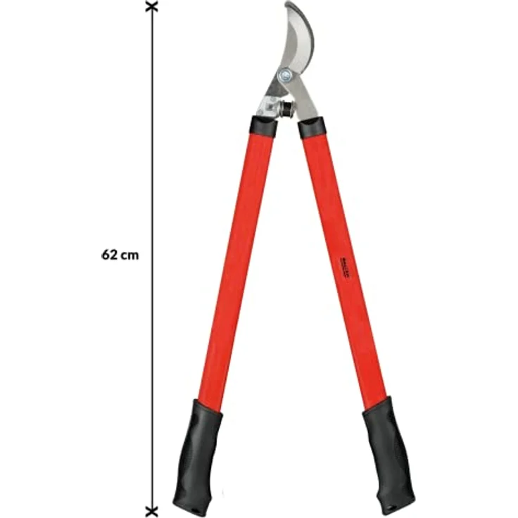 WALTER Gartenscheren-Set 3-teilig, Rosenschere, Heckenschere, Laubschere, Karbon-Stahl, ergonomischer Griff für Arbeiten im Garten – Bild 3