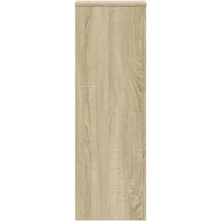 vidaXL Pflanzenständer 2er Set, Sonoma Eiche, 33x33x100 cm, Holzwerkstoff, max. 50 kg Belastbarkeit – Bild 5