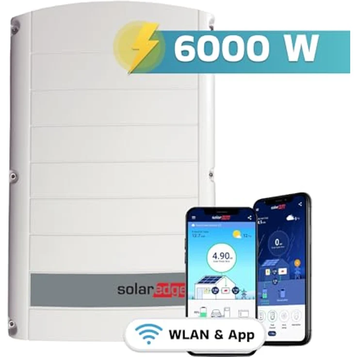 SUNNIVA 6 kW Solaranlage SE6K, 12x 500 W Bifacial Fullblack Module mit dreiphasigem Wechselrichter – Bild 4