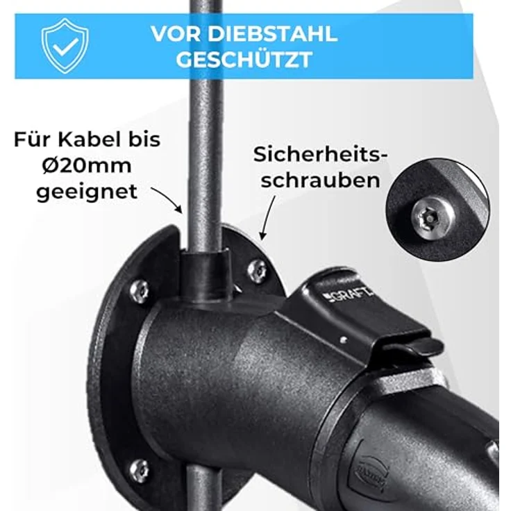 Wandhalterung für Typ 2-Ladekabel (Plug Holder) – Bild 6