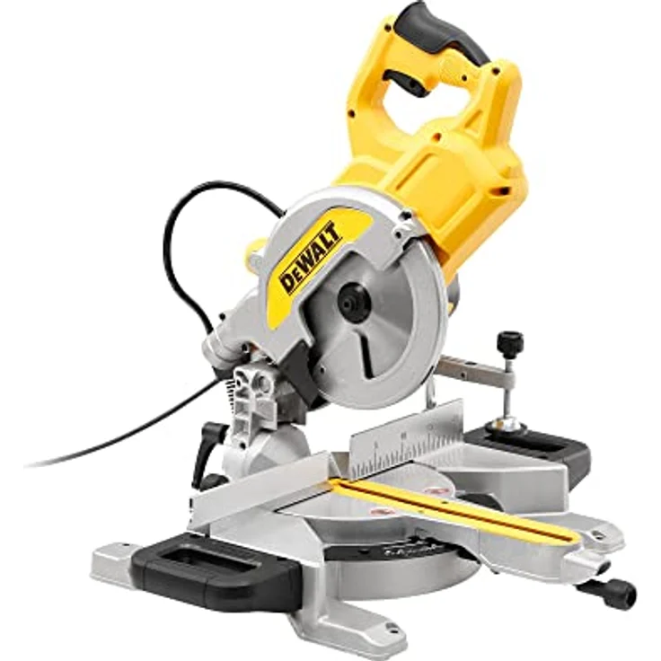 DeWalt Paneelsäge- Kreissäge (1800 Watt, verschiebbarer Werkstückanschlag, XPS-Schnittlinienanzeige, Posaunenauszug mit SKF Gleit- und Kugellagern, Spindelarretierung) DWS777 – Bild 3