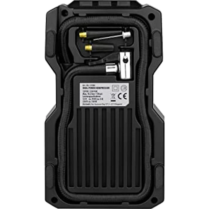 Eufab, Kompressor, Luft-Kompressor EUFAB Dual Power 12V / 230 V – Bild 7