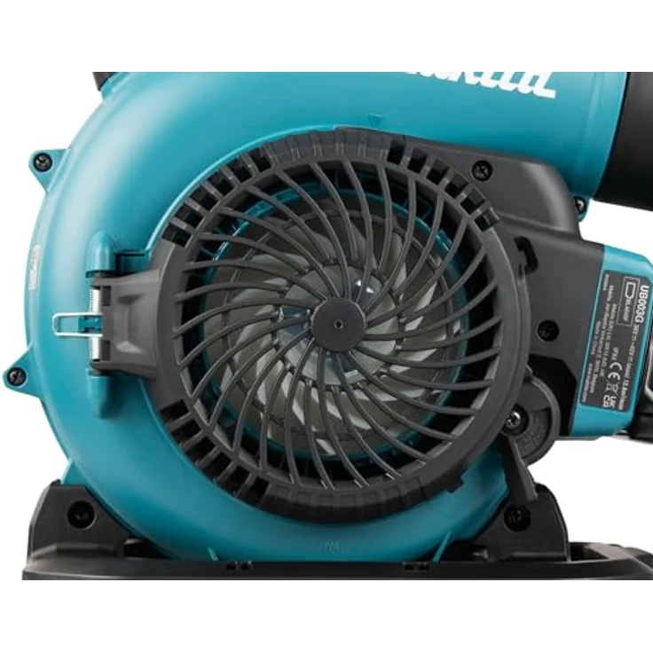 Makita Akku-Laubbläser und -sauger UB003GZ, 40 V mit bürstenlosem Motor, 2 Luftstromgeschwindigkeiten, inkl. Zubehör – Bild 11