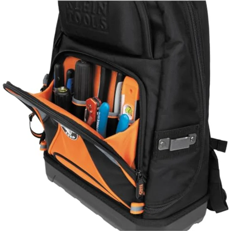 KLEIN TOOLS 55421BP-14 Werkzeugtasche, 39 Taschen und geformter Boden, Schwarz – Bild 7