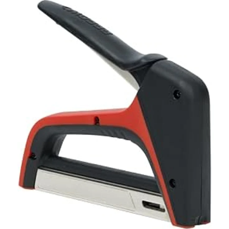 Arrow Handtacker T21X, ergonomischer Tacker für Feindrahtklammern 6 mm - 12 mm, präzise Einhandbedienung und Füllstandsanzeige – Bild 2