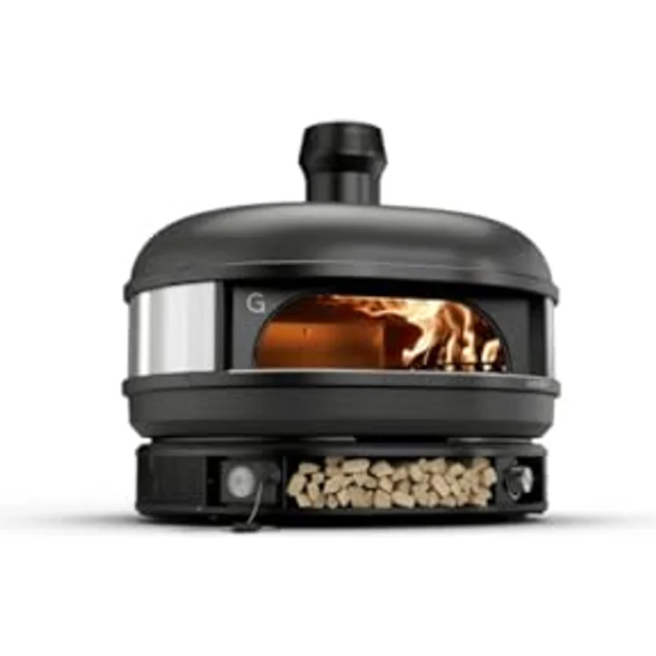 GOZNEY° Gozney Dome Pizzaofen, Dual-Fuel mit 500 °C Temperatur, inkl. Cordierit-Steinplatte und Gasbrenner – Bild 4
