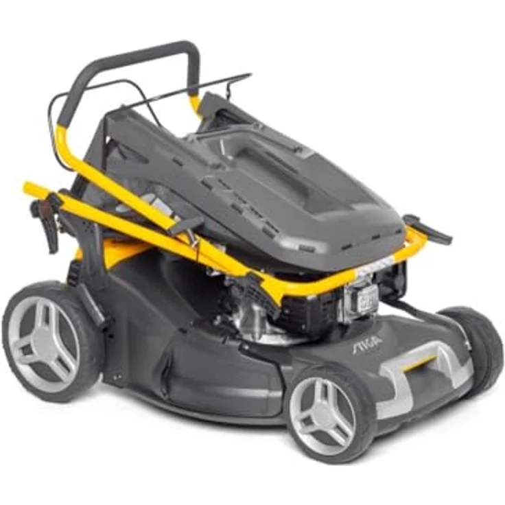 Stiga Combi 548 S H, Benzin-Rasenmäher mit Honda GCVx170 Motor, 4-in-1 Mähsystem, 48 cm Schnittbreite, selbstfahrend, 70 L Grasfangkorb – Bild 7