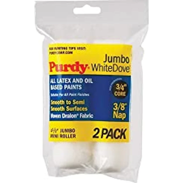 Purdy 140624012 Sleeve, White, Pack of 1 Roller-Ärmel, weiß – Bild 2