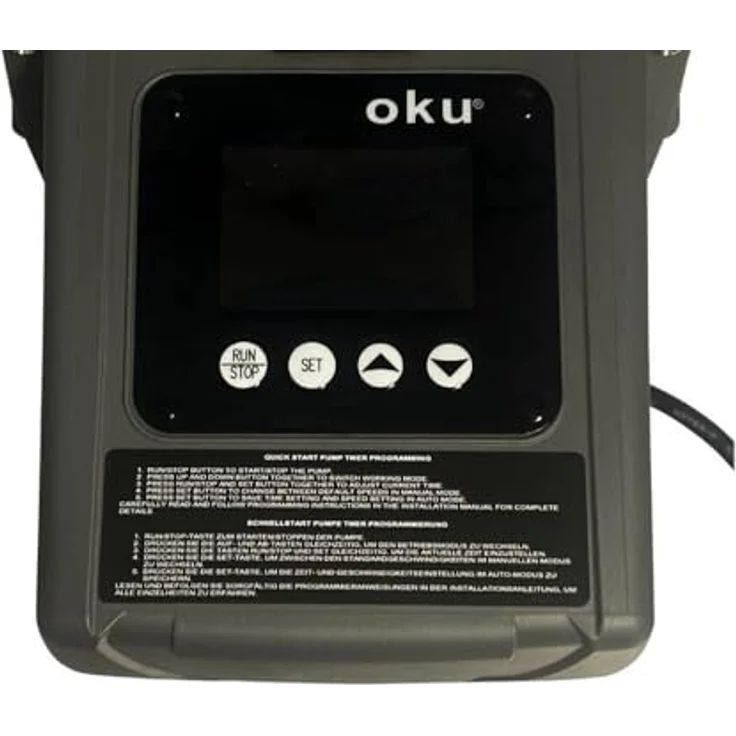 OKU Sandfilteranlage Hawaii Ø 600 mm mit ECO Whisper Poolpumpe, drehzahlgesteuert, leise, energieeffizient – Bild 6
