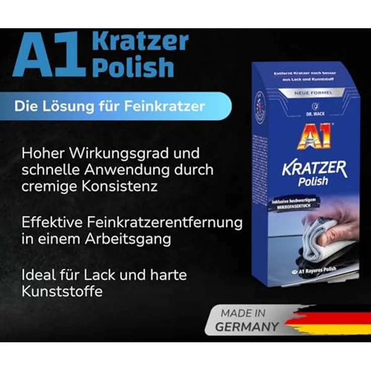 Dr. Wack A1 Nano Kratzerpolitur 50ml – Bild 2