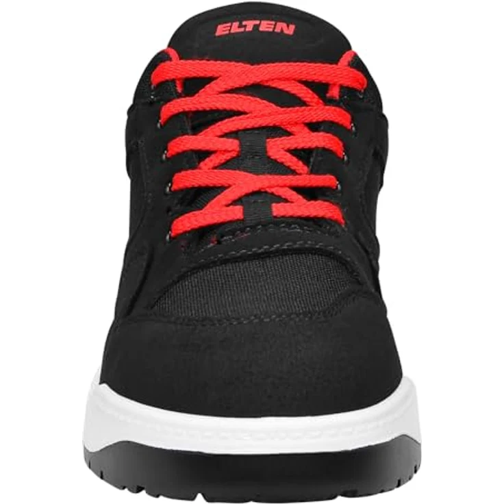 ELTEN MAVERICK black Low ESD S3S, Sicherheitsschuh aus hydrophobierter Mikrofaser mit PU/PU Sohle, schwarz – Bild 5