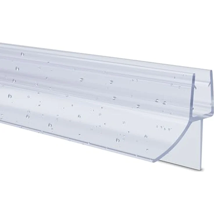 tktrading24 Duschdichtung PVC Ersatzdichtung TYP-6, 200cm für Glasstärke 10mm, schimmelbeständig und leicht zu montieren – Bild 1