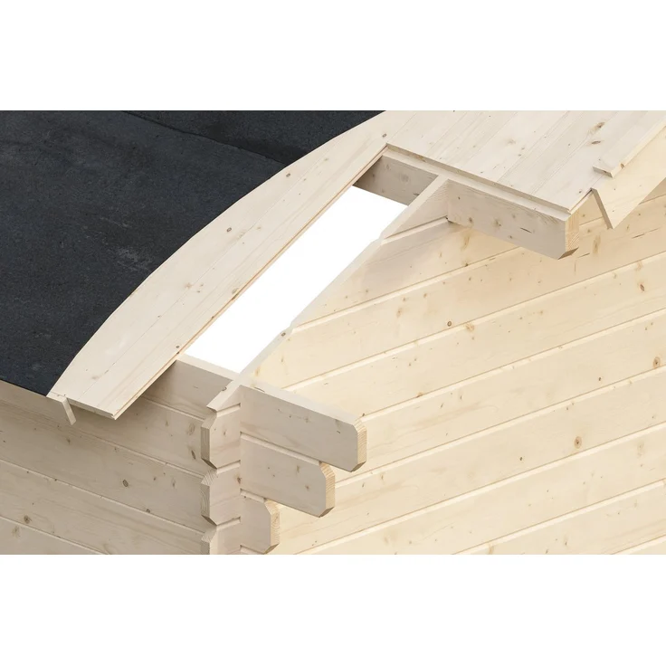 Skanholz Gartenhaus Porto 2, BxT: 280x305 cm, hochwertiges nordisches Fichtenholz, farblich unbehandelt