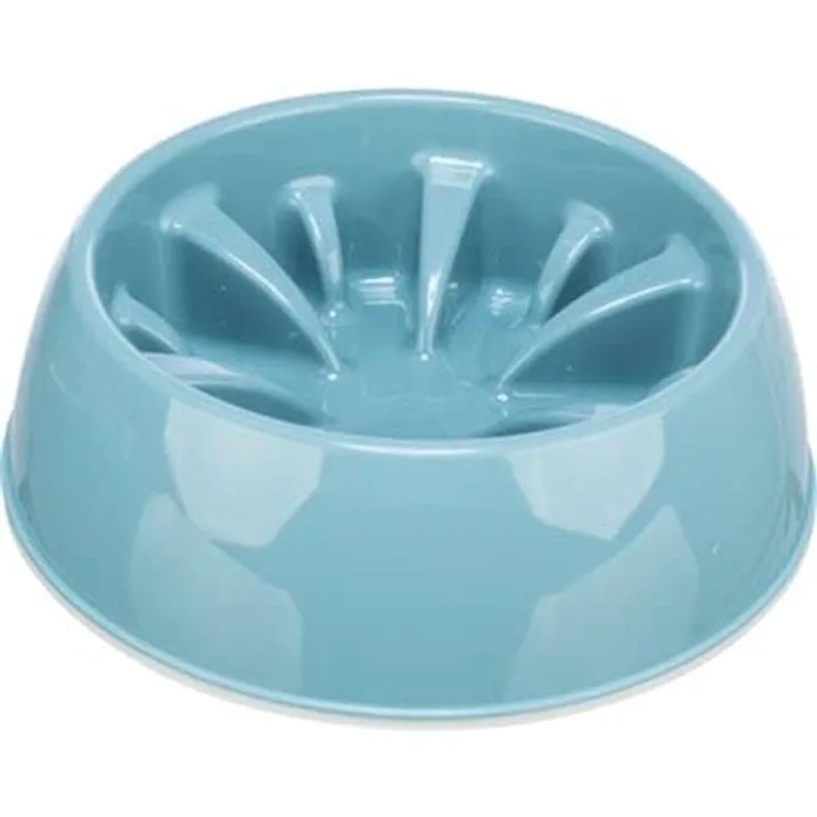 Trixie Slow Feeding Futterspender, Kunststoff, Sortiert, 0,8 l/Ø 20 cm
