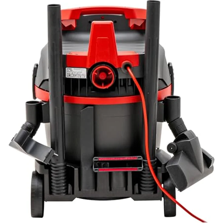 STIER Nass-Trockensauger SNT-20 Premium, 1400W, 20L Behälter, Industriesauger, 8m Kabel, mit Ausblasfunktion und Zubehörhalterung, Werkstattsauger – Bild 4