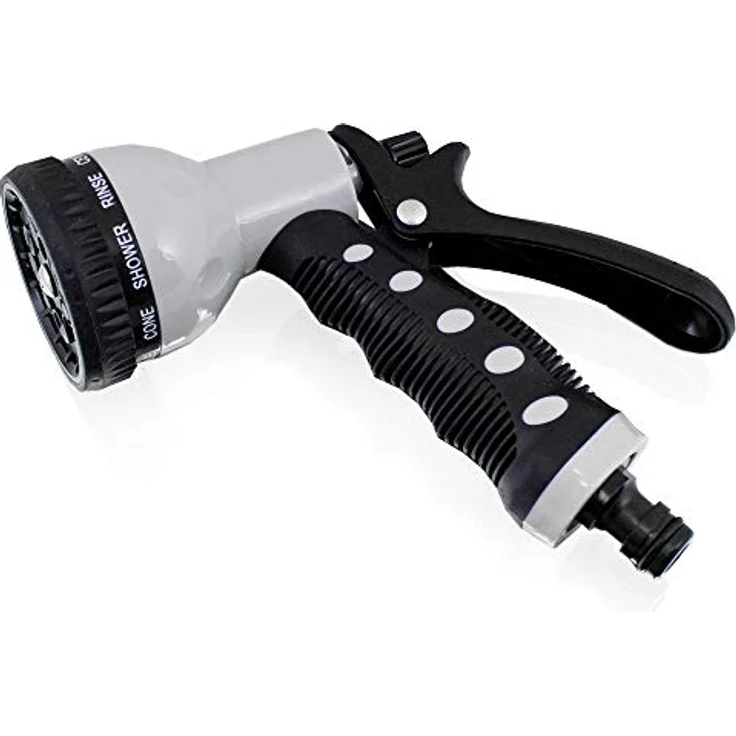 Bituxx 9in1 Multi Bewässerungspistole, Schlauchpistole mit 9 Spritzeinstellungen für optimales Gießen – Bild 1