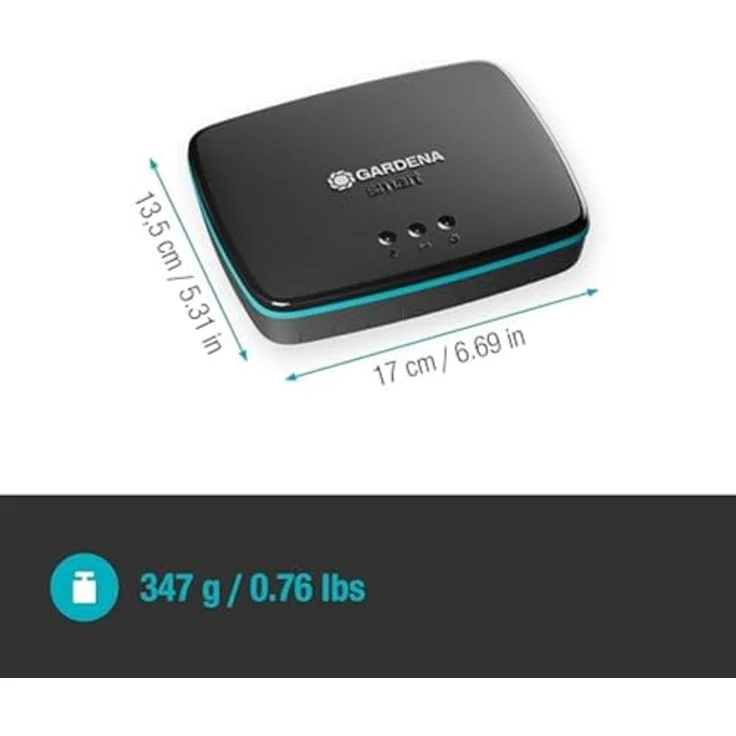 GARDENA 19005-20 smart Gateway, Bewässerungssteuerung mit WLAN und LAN-Anbindung, hohe Reichweite, sichere Datenübertragung – Bild 2
