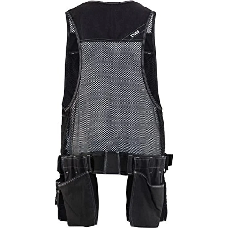Blaklader 31191310 WAISTCOAT, Schwarz, grootte L, Arbeitsweste mit praktischen Taschen und reduzierter Schulterverspannung – Bild 2