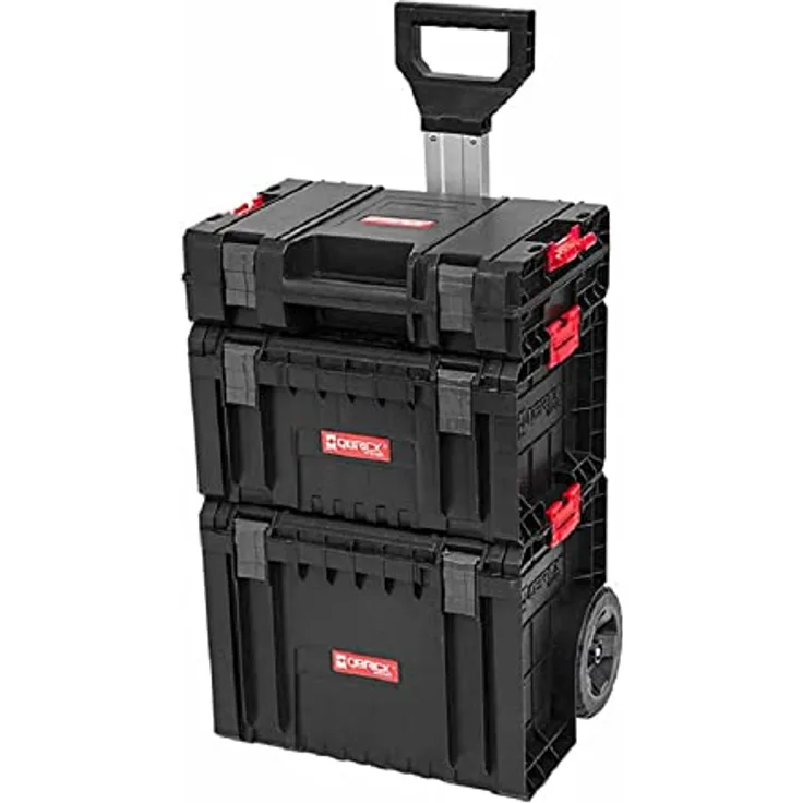 Qbrick System Pro, Werkzeugkoffer mit robuster Bauweise und optimaler Innenaufteilung, leicht und mobil
