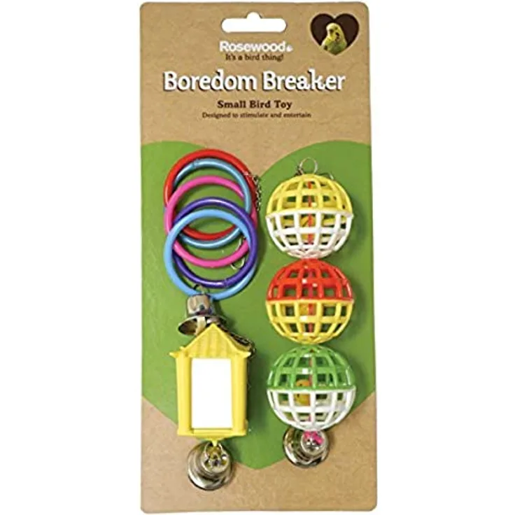 Rosewood 3 Stück Spielzeug für Vogel