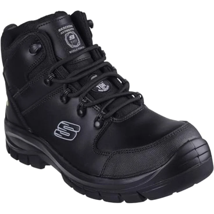 Skechers TROPHUS-KILRAM Sicherheitsschuh, Größe 41, schwarz – Bild 6