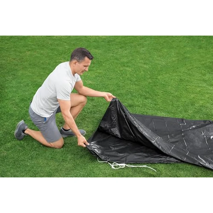 Bestway Abdeckplane, für Frame Pool Ø549 cm und Stahlwand Pool Ø549 cm – Bild 6