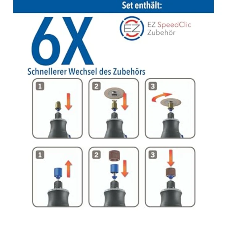 Dremel Multifunktionswerkzeug-Set 8260-5-65, 12Volt – Bild 4