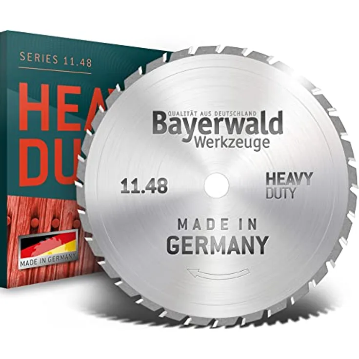 Bayerwald - HM Multisägeblatt - Ø 260 mm x 2,4 mm x 30/25,4 mm | Wechselzahn mit Wechselfase (60 Zähne) | universelles Sägeblatt - geeignet für verschiedenste Materialien