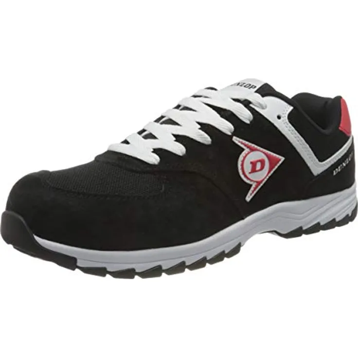 Dunlop_Workwear Flying Arrow S3 Sicherheitsschuh, schwarz, mit Komposit-Zehenschutzkappe und Kevlar Antiperforations-Sohle