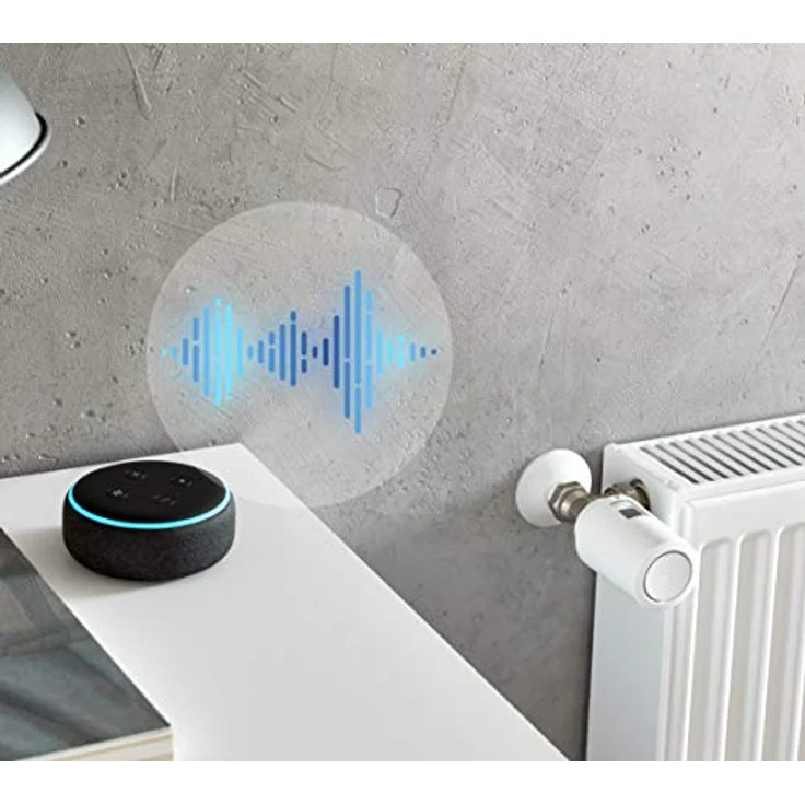 Danfoss Ally Starter Set, Radiator Thermostat & Gateway, Smart Digital Thermostat mit App- und Sprachsteuerung, kompatibel mit Amazon Alexa und Google Assistant, Energieeinsparung bis zu 30% – Bild 3