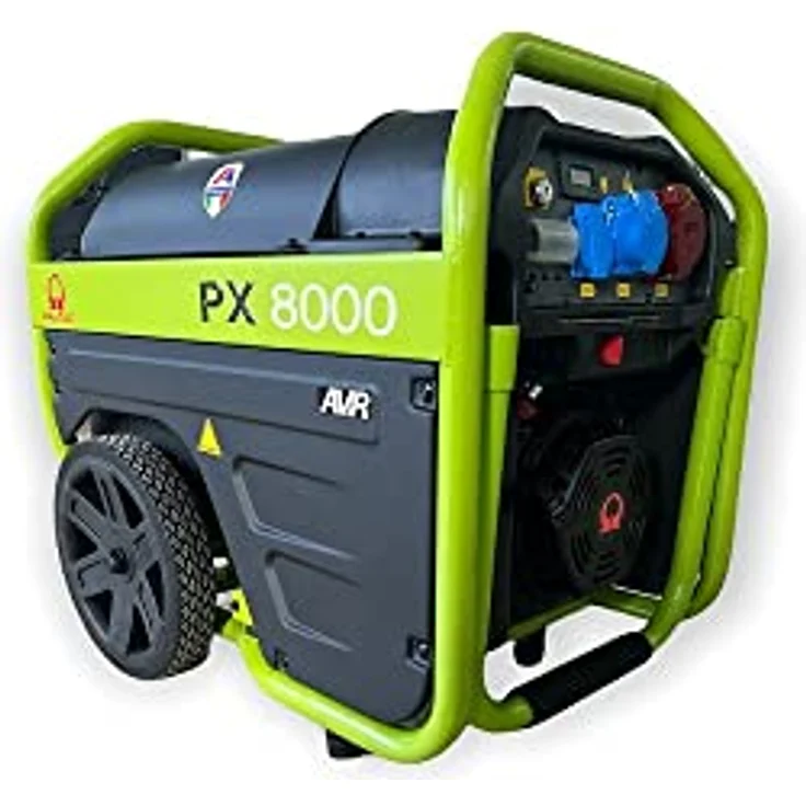 Pramac Stromerzeuger PX8000 3PH AVR, Benzin 230V/400V 1,5/5,0kVA, kompakt und effizient – Bild 2