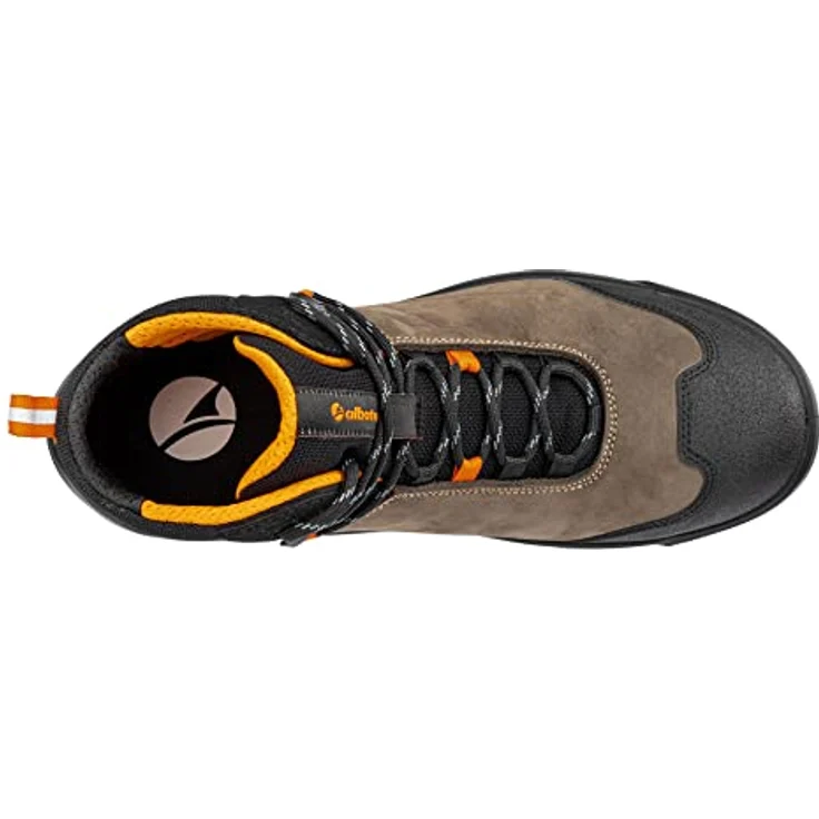 Albatros TARAVAL BROWN MID, Arbeitsschuh für Sicherheit, Größe 42, braun-orange – Bild 3