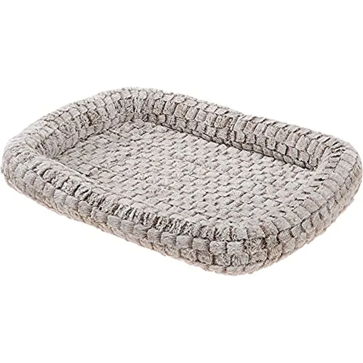 Ferplast Hundematte Hundekissen TENDER 90, umweltfreundliches Fell für zusätzlichen Komfort, 91 x 58 x h 5 cm.