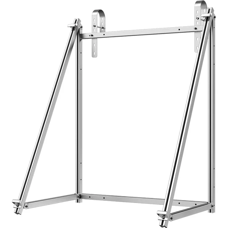Bluetti BLUETTI BASB - 01 flexible Halterung für PV-Anlagen und Balkonkraftwerke, aus hochwertigem Aluminium, silber