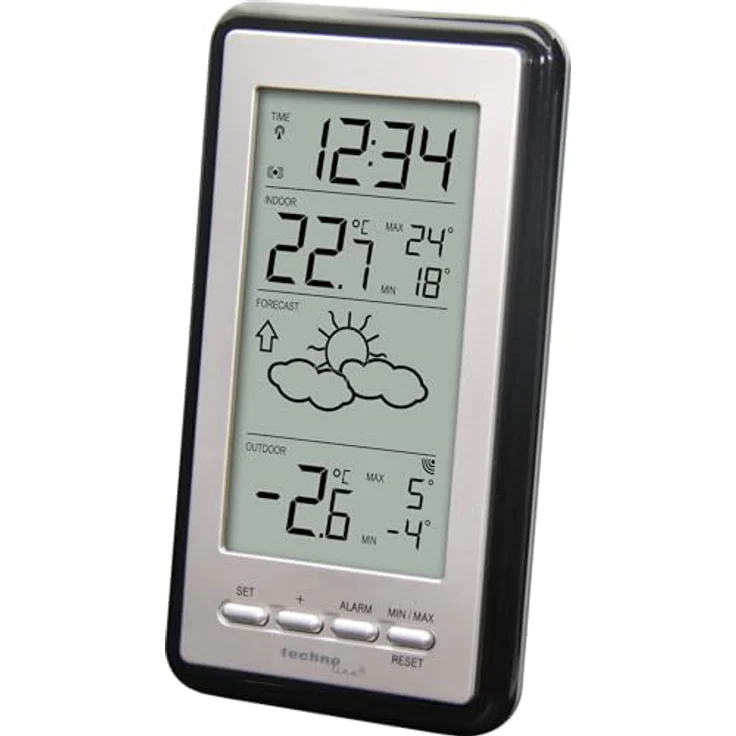 Technoline WS 9130-IT, DCF Wetterstation mit °C/°F Anzeige, MIN/MAX Funktion – Bild 3