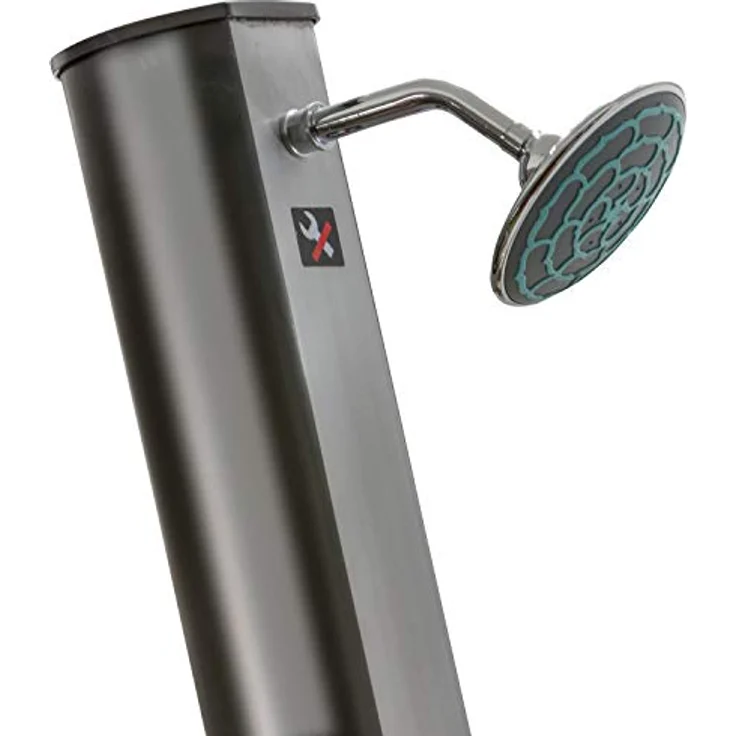 Gre DSPS35 Gartendusche mit Lavapiedi, PVC, 35 l - Preisvergleich – Bild 2