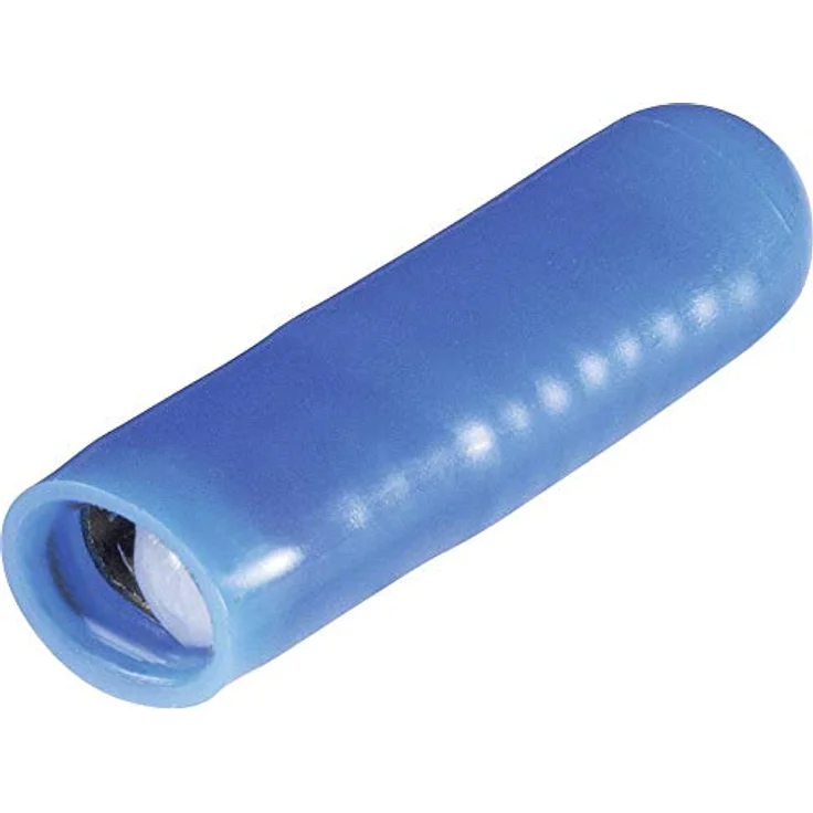 TRU Components Einzeladerverbinder flexibel, 2-polig, 0.08-0.38mm², 100 Stück, blau – Bild 1