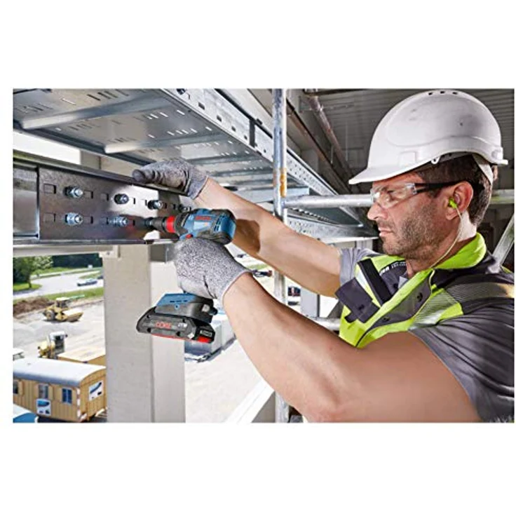 Bosch Professional 18V System Akku Drehschlagschrauber GDX 18V-200 C (max. Drehmoment: 200 Nm, 1-4 Zoll-Innensechskant, 1-2 Zoll-Außenvierkant, Connect Ready, ohne Akkus und Ladegerät, in L-BOXX) – Bild 6