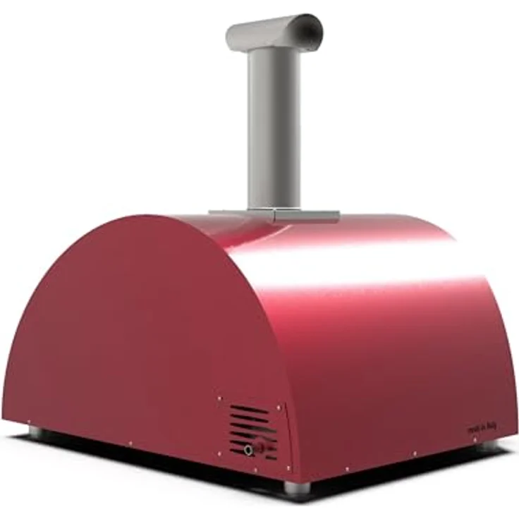 Alfa Forni MODERNO 5 Pizze Gas Pizzaofen, Antik Rot, 500°C in 30 Minuten, Heat Genius-Technologie, für 5 Pizzen, Edelstahlgehäuse – Bild 6