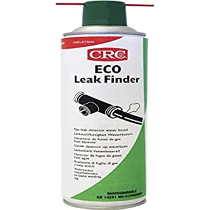 CRC 10732 Eco Leak Finder Gaslecksuchmittel, 500 ml Spraydose, umweltfreundlich und effektiv