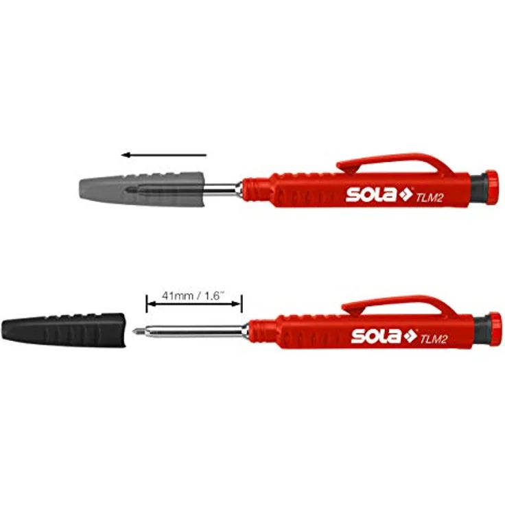 Sola TLM2 Tieflochmarker & Druckbleistift, integrierter Spitzer, Marker mit Graphit-Mine – Bild 3