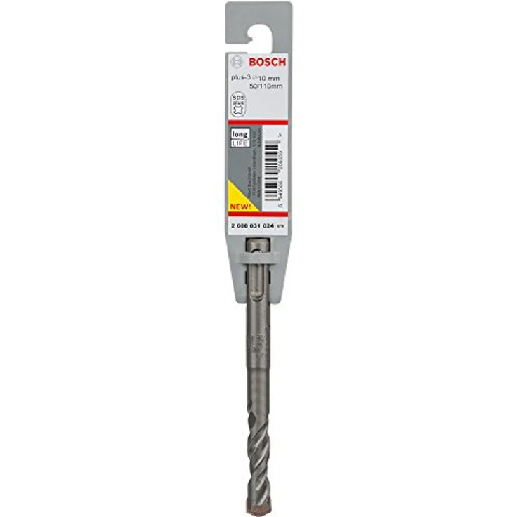 Bosch Professional Hammerbohrer SDS plus-3 (für Beton, 10 x 50 x 110 mm, Zubehör Bohrhammer) – Bild 3