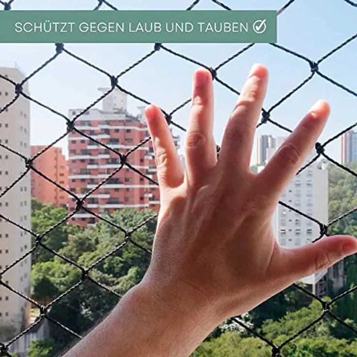 KLASEBO® Laubschutznetz Teichnetz, 300m² UV-beständiges Vogelschutznetz für Teiche und Gärten – Bild 5