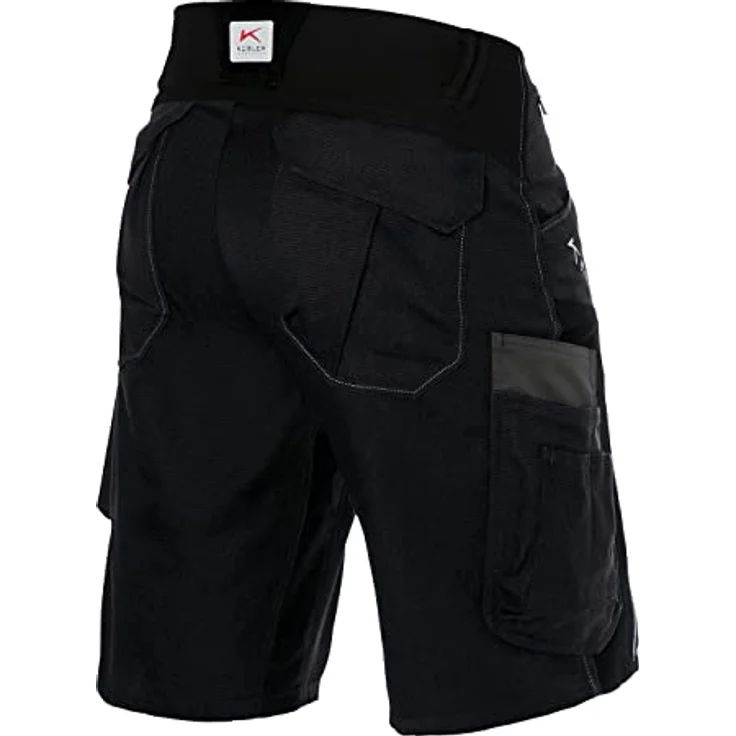 KÜBLER Workwear KÜBLER BODYFORCE Arbeitsshorts schwarz – Bild 2