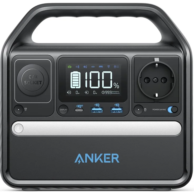 Anker 521 PowerHouse Zellkapazität 256 Wh, 200 W, 5 Anschlüsse, sturzsicheres Design