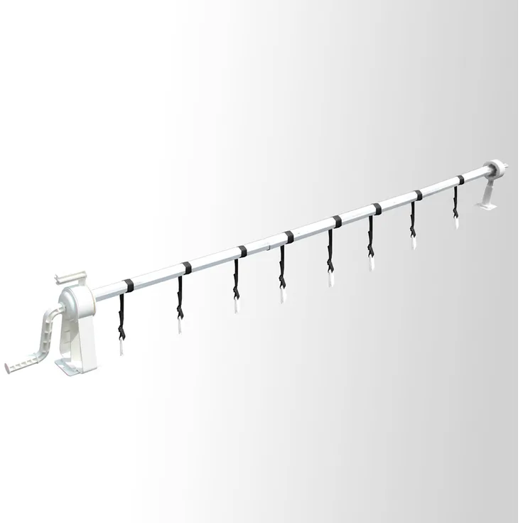 100-600cm Pool Aufrollvorrichtung Aufroller Stange Poolabdeckung Solarfolie
