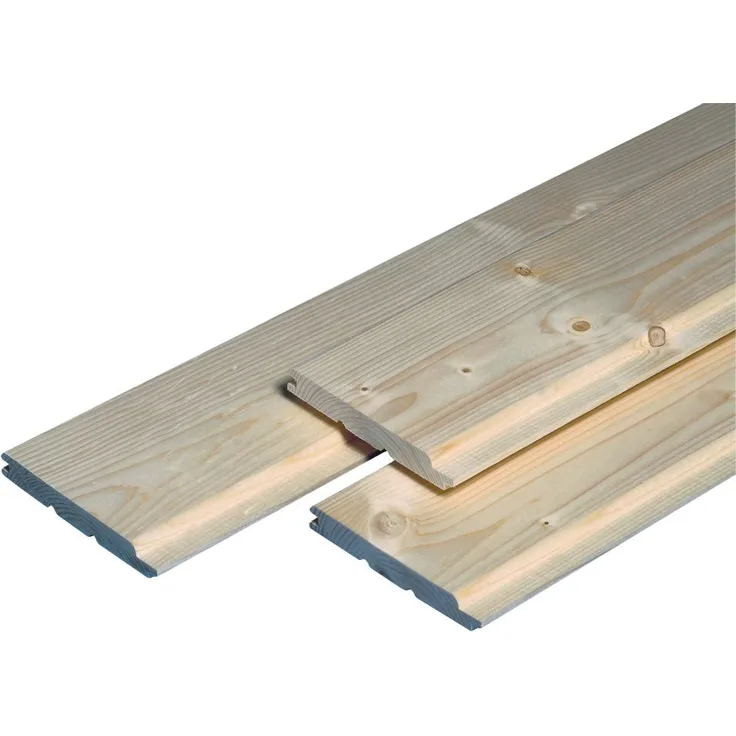 Profilholz Fichte Tanne Standard B-Sortierung Schrägprofil 200 x 9,6 cm 12,5 mm