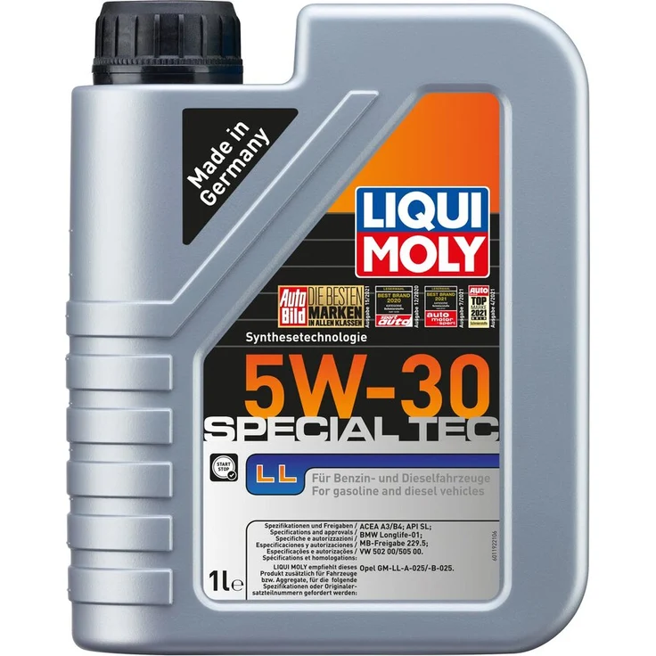 LIQUI MOLY Motoröl 1192 Special TEC LL 5W-30 Leichtlauf synthetisch 1 Liter – Bild 1