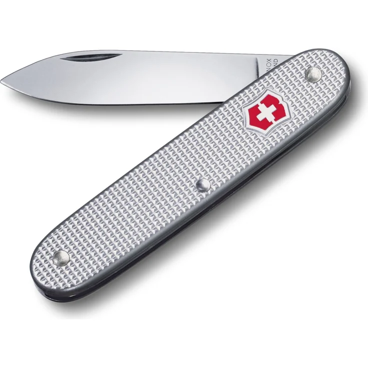 Victorinox ALOX silber gerippt Freizeitmesser – Bild 1